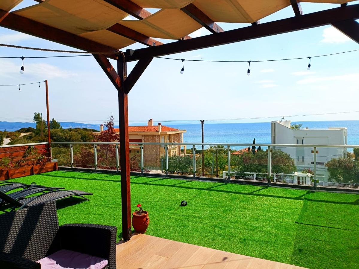 Salonikiou Beach Apartments Akti Salonikiou Exterior foto